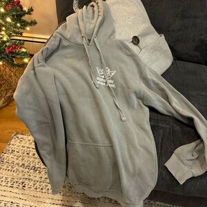 Comfort Colors Alpha Phi Gray Hoodie